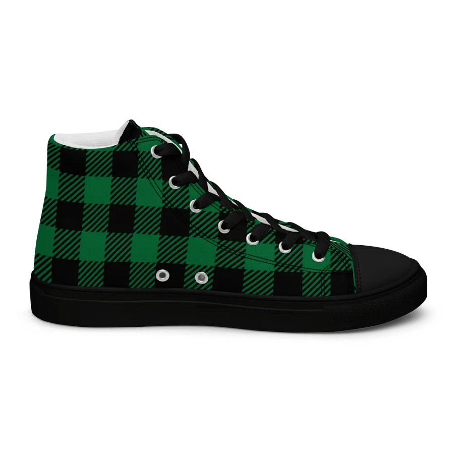 Womens Green Plaid Shoes product image (5)