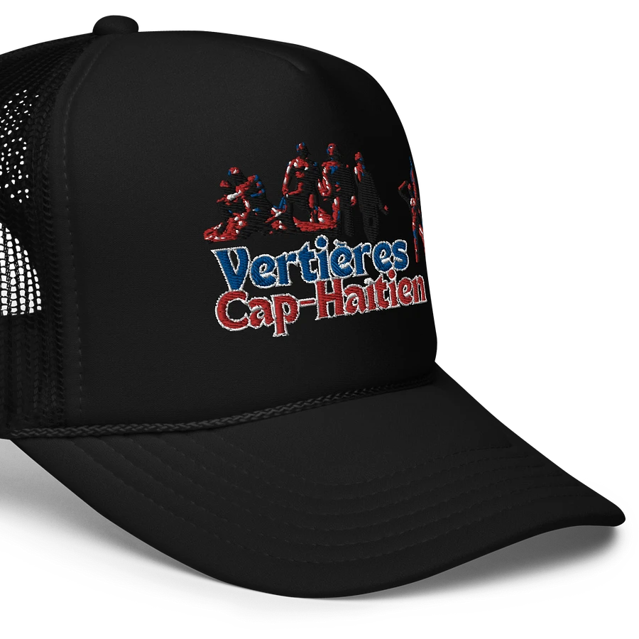 Vertières Cap-Haïtien Foam Trucker Hat product image (14)