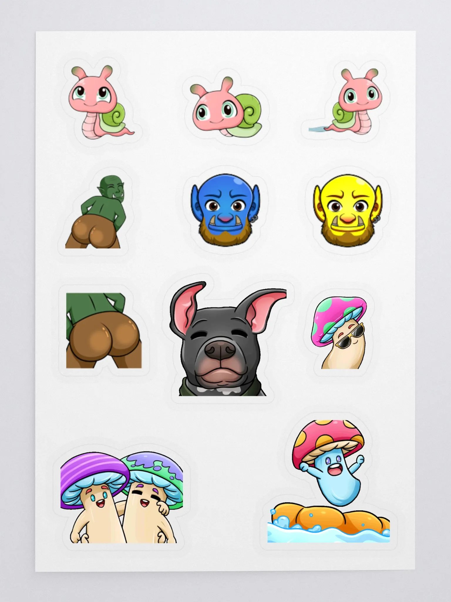 Anna Emote Sticker Collection product image (3)