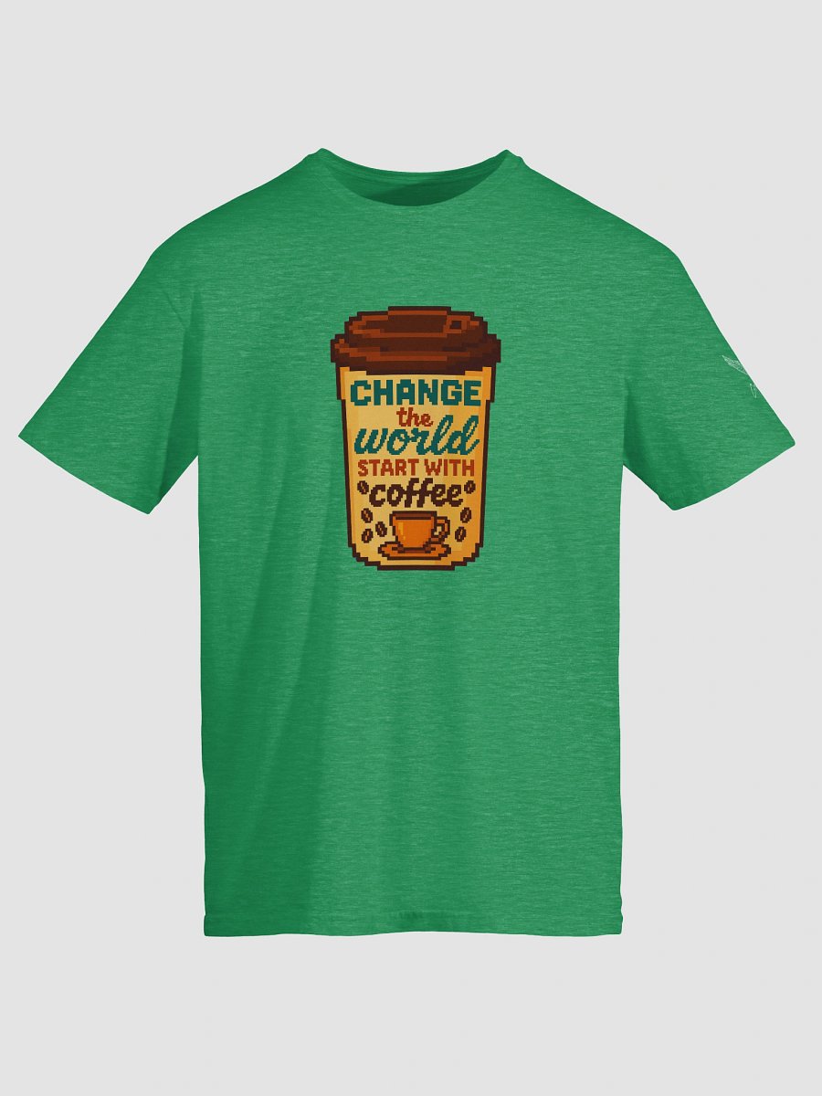 Pixel: Coffee Key Chain T's " Change The World 2 " product image (5)