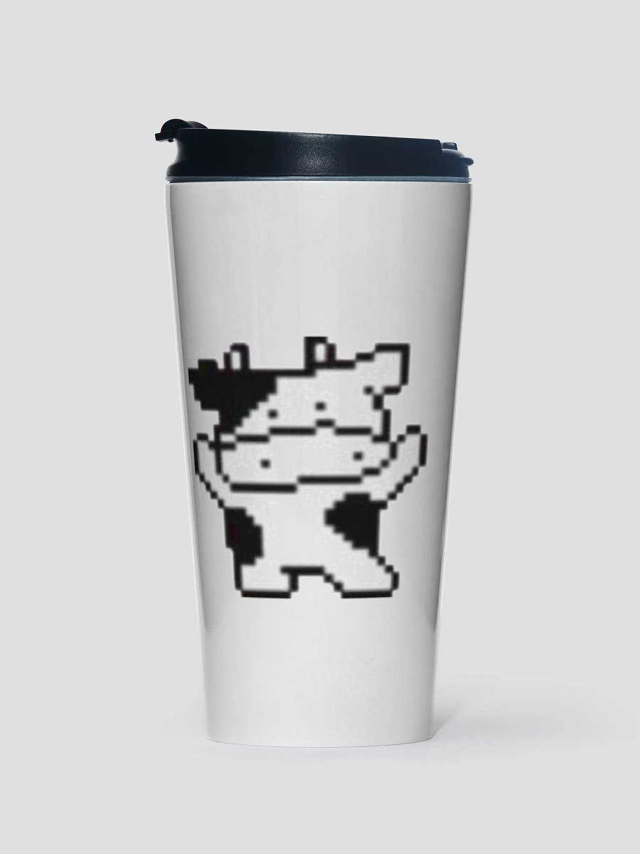 Pixel Cow Stainless Steel Travel Mug product image (1)