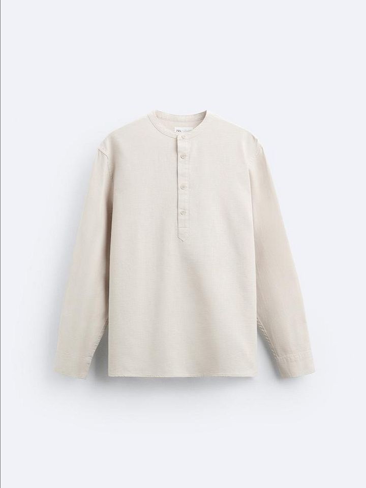 STAND-UP COLLAR SHIRT product image (1)