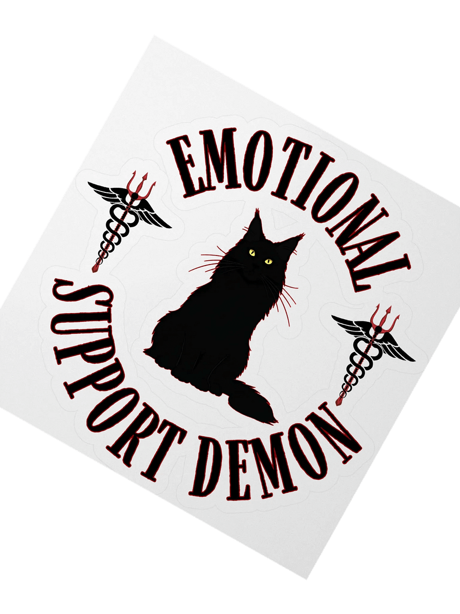 Support Demon 4" Sticker product image (6)