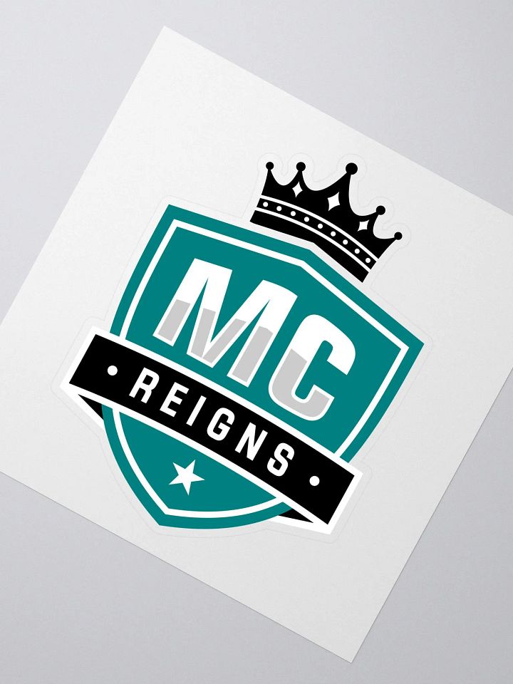 Teal Logo MC Reigns Sticker product image (2)