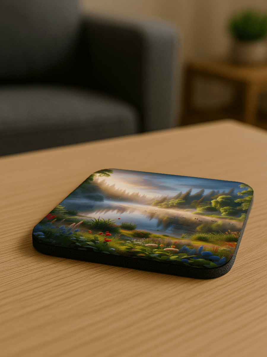 Morning Glow Cork Coaster product image (2)