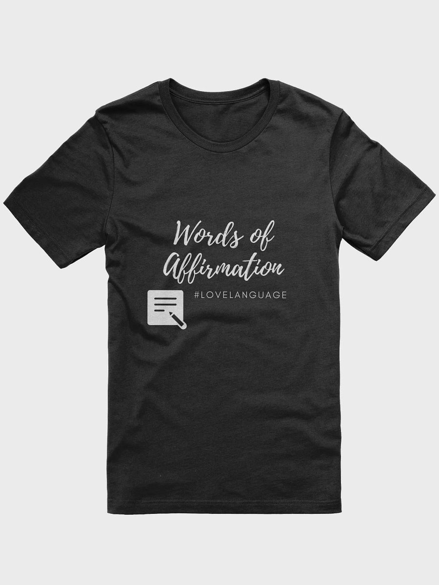 Words of affirmation Unisex Super soft T-Shirt product image (1)
