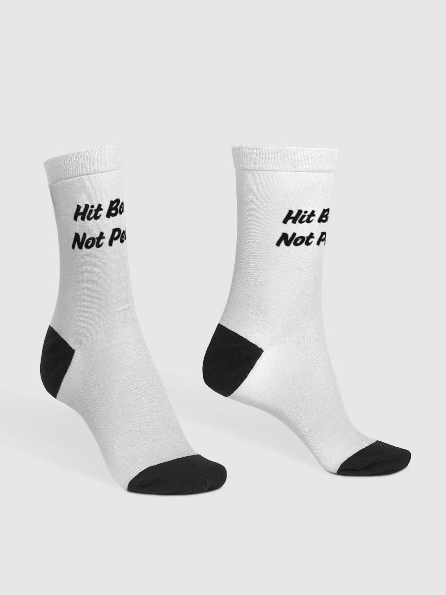 Hit Bongs Not People Crew Socks product image (4)