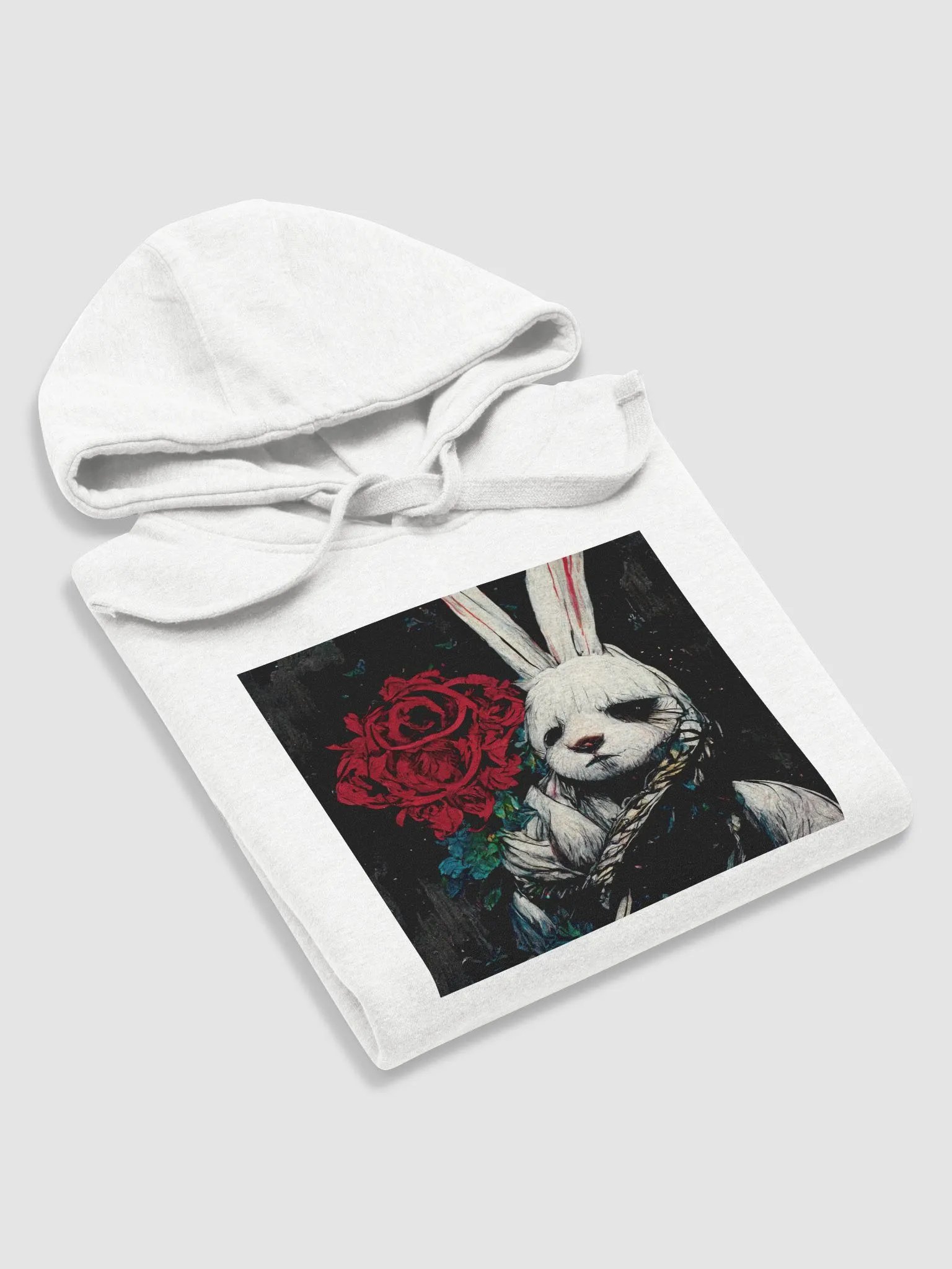 Image on both sides. Alice and her bunny supersoft hoodie product image (5)