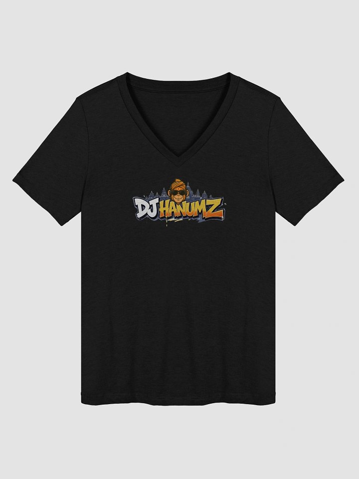 DJ HanumZ Banner Women's V-Neck T product image (1)