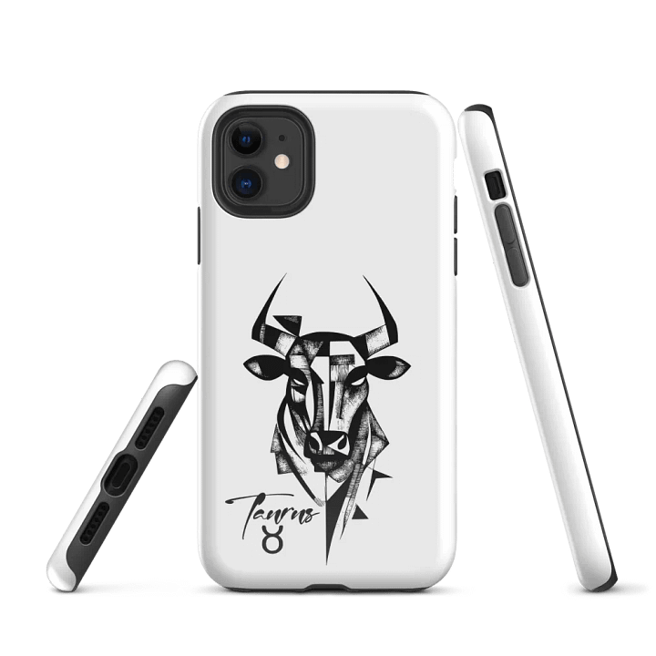Taurus iPhone Tough Case - Durable Elegance for Grounded Souls product image (1)