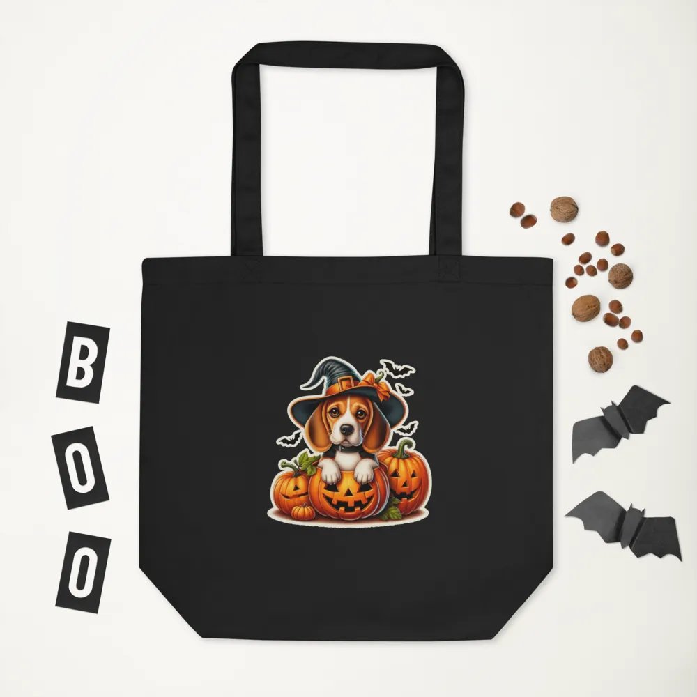 Halloween Pumpkin Beagle - Tote Bag product image (7)