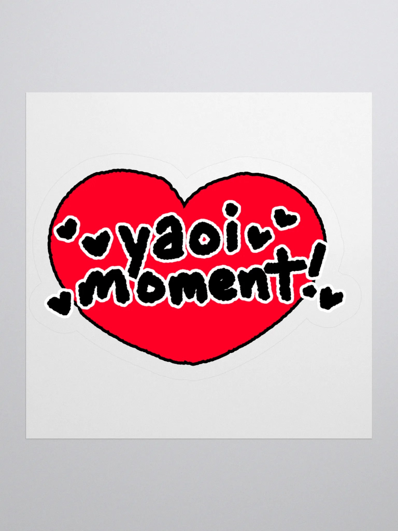 YAOI MOMENT Kiss Cut Sticker product image (1)