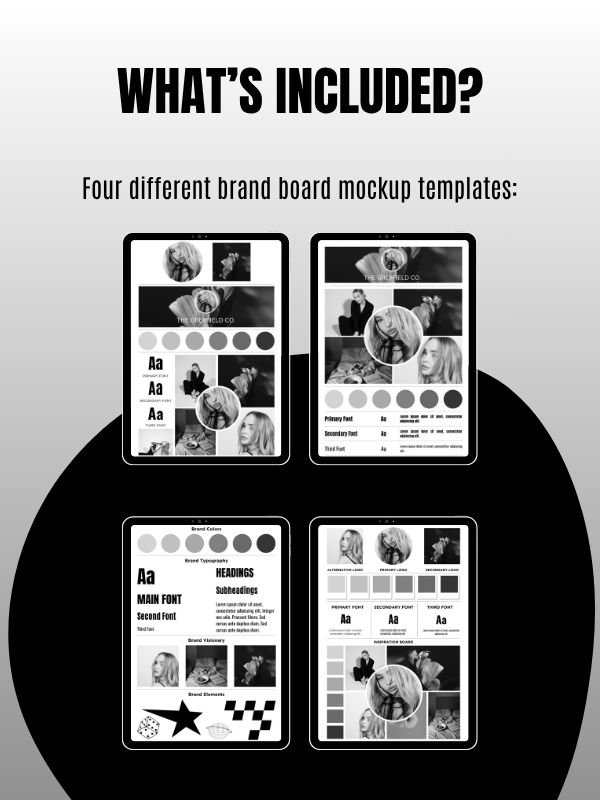 MRR/PLR Brand Board Template product image (2)