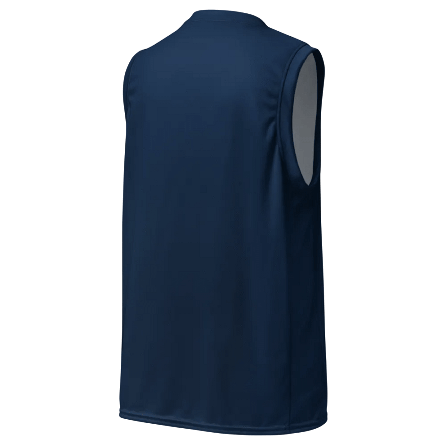 Intricate Circle Unisex Basketball Jersey_Navy product image (9)