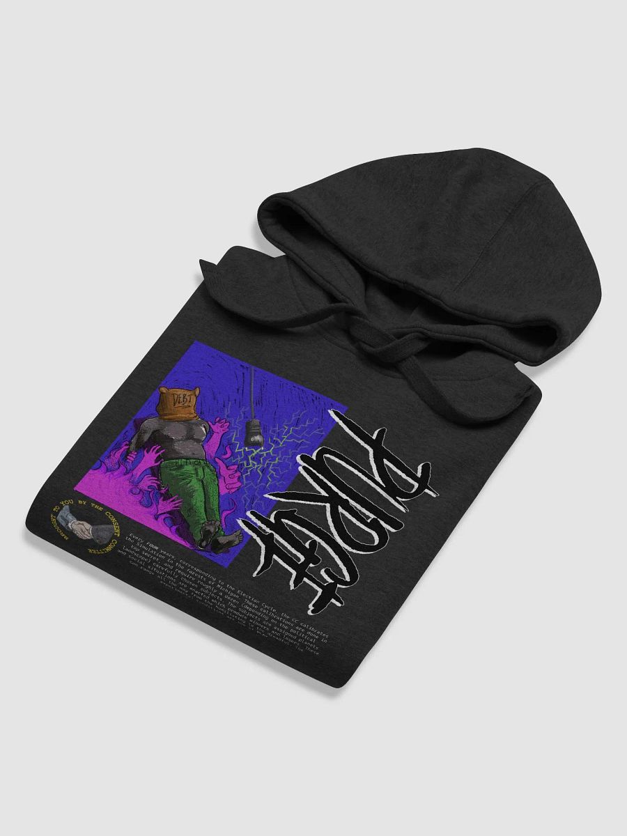 PURGE- PIT & THE PENDULUM HOODIE Purple product image (6)