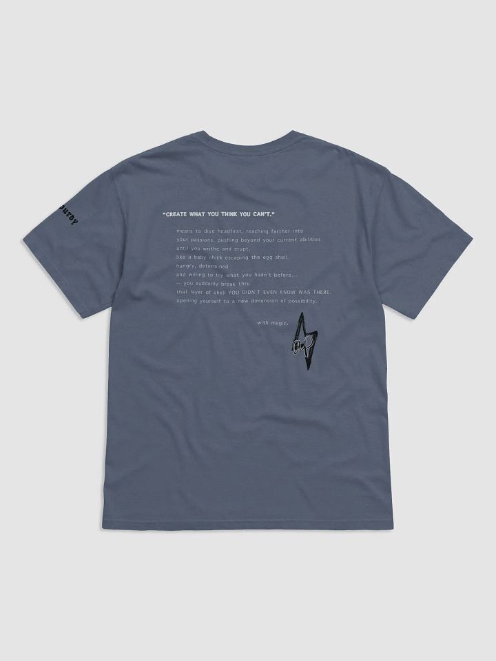 create what you think you can't official shirt product image (2)