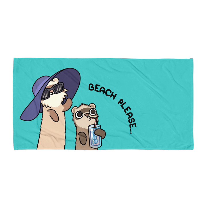 Beach Please - Ferret Towel product image (1)