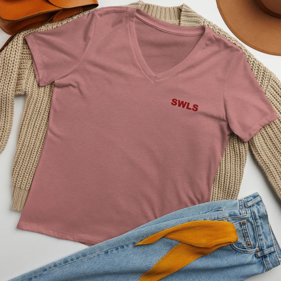 SWLS Bold V-Neck Tee product image (9)