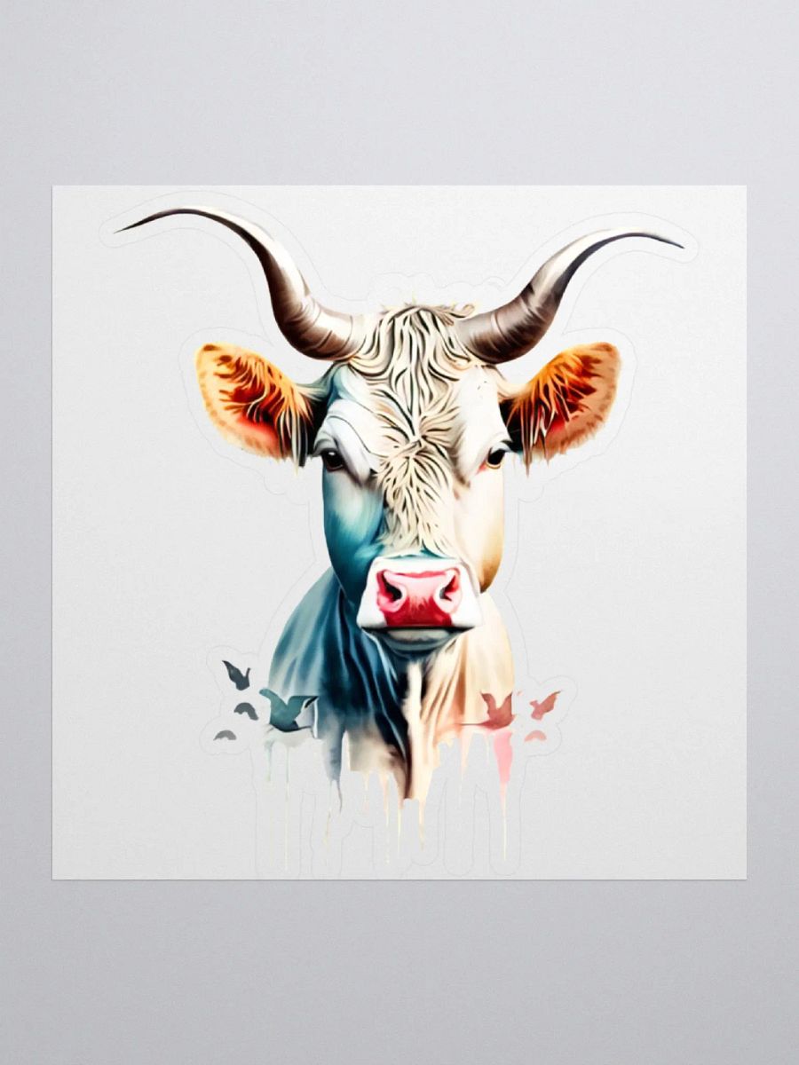 Beautiful Artistic Cow Cow, animal, farm, cute, pet, farming, cows, funny, farmer, cat, artistic, retro, vintage, product image (3)