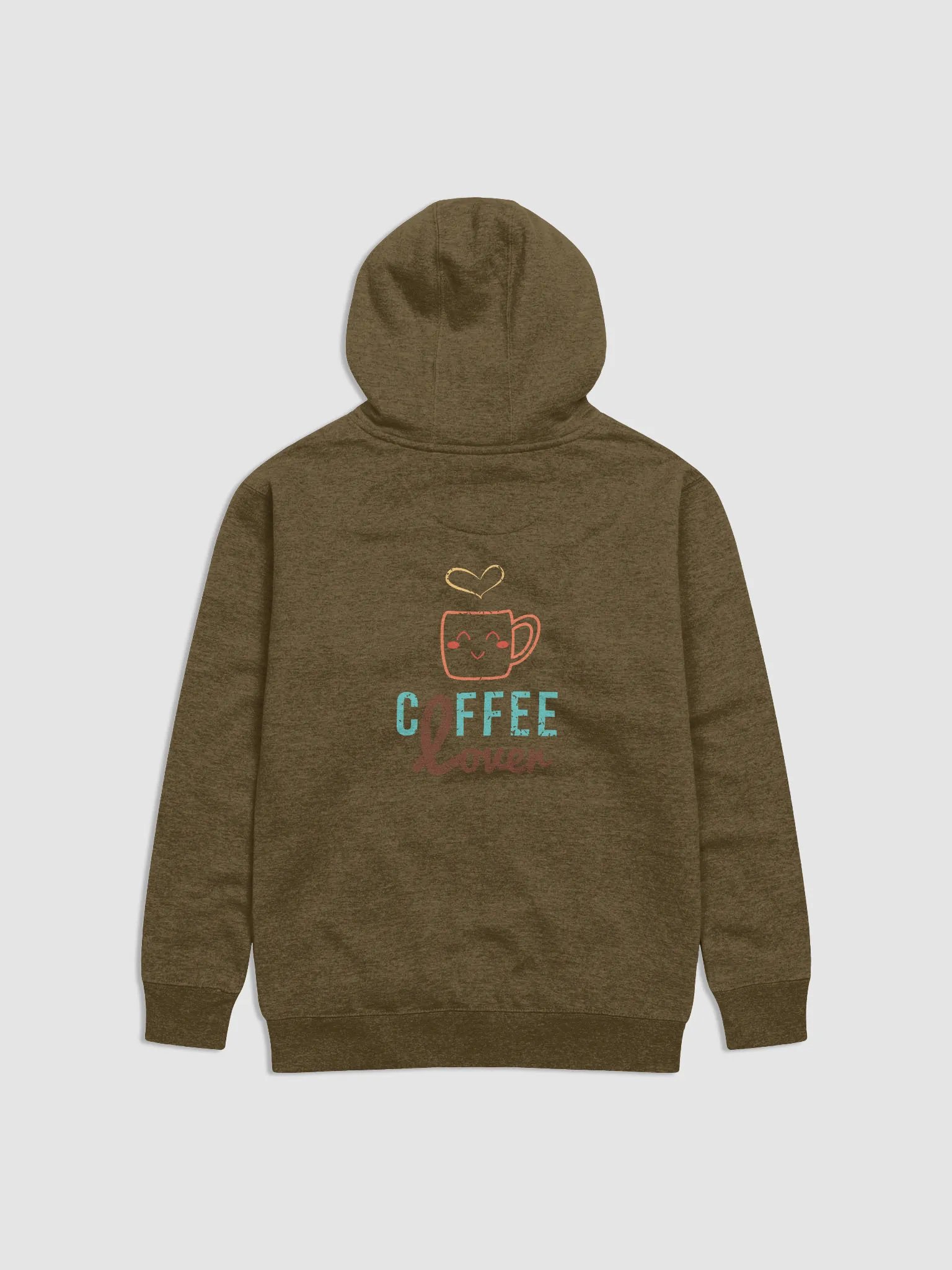 Coffee Lover Design (Back Side) Cotton Heritage Unisex Premium Hoodie product image (23)