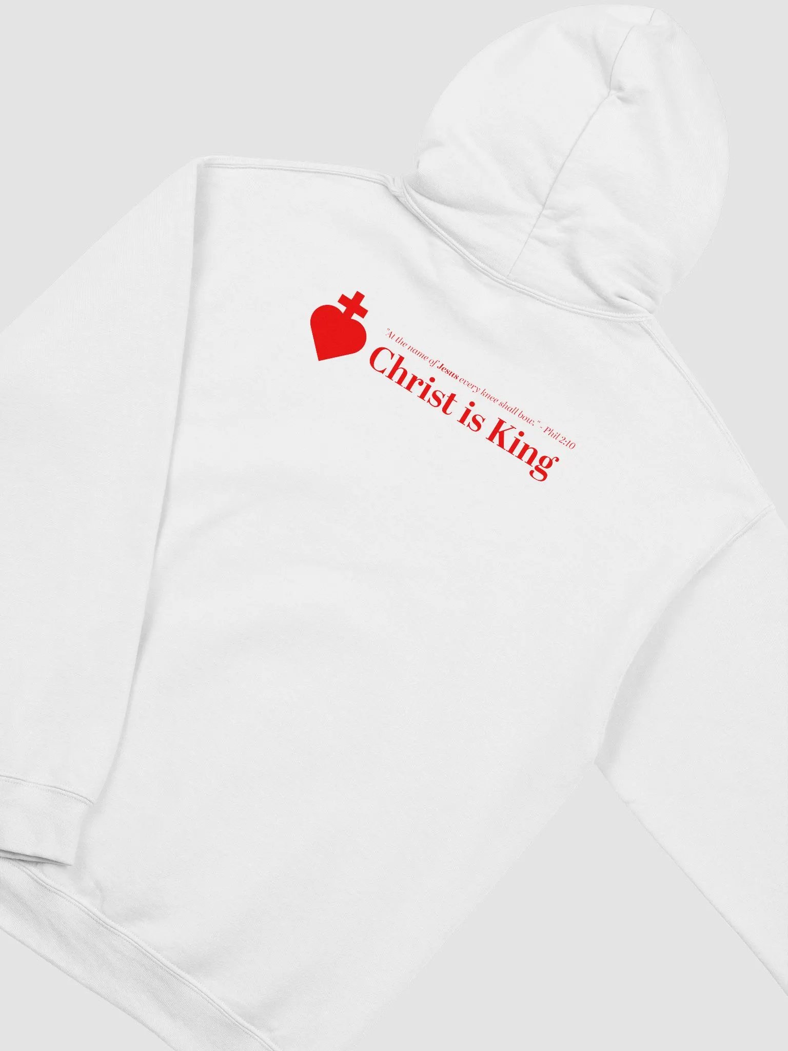 Christ Is King Hoodie (Light) product image (4)