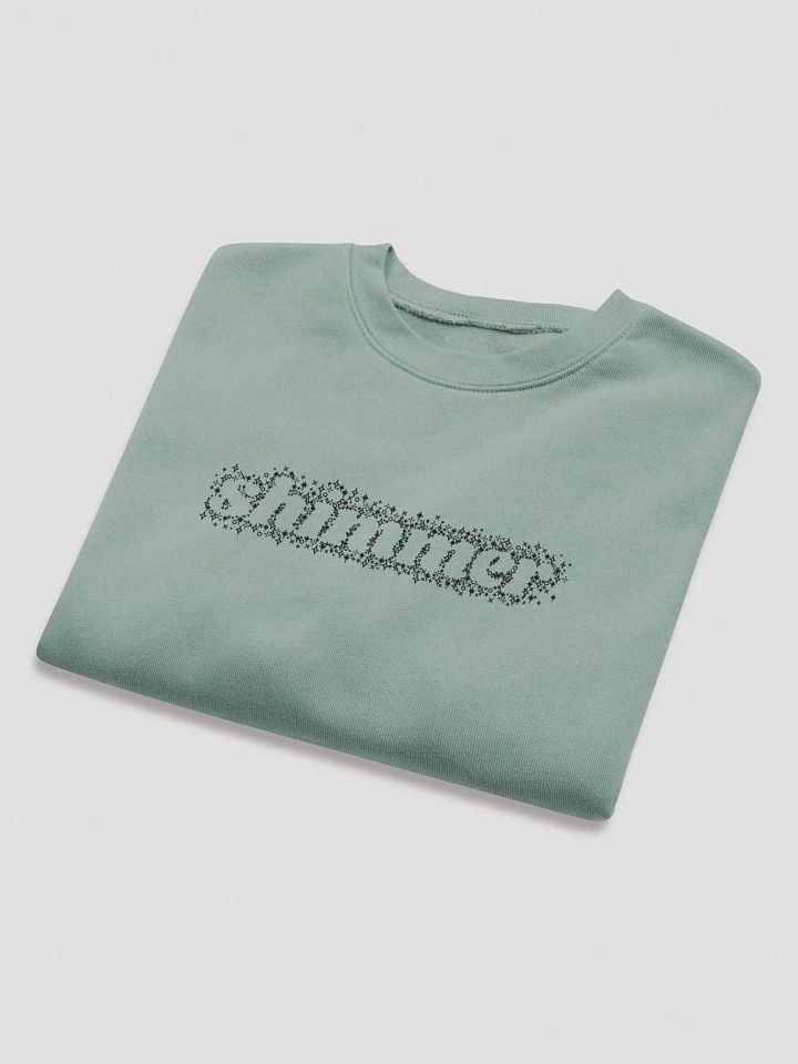 Shimmer (Black) - Cropped Crewneck product image (1)