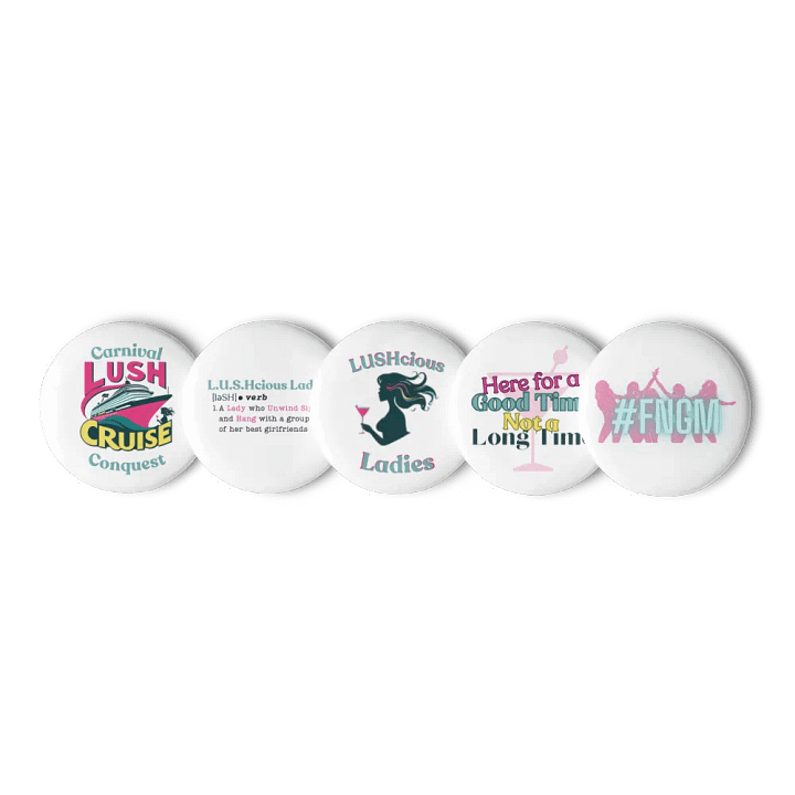 The LUSH Cruise Pin Set product image (3)