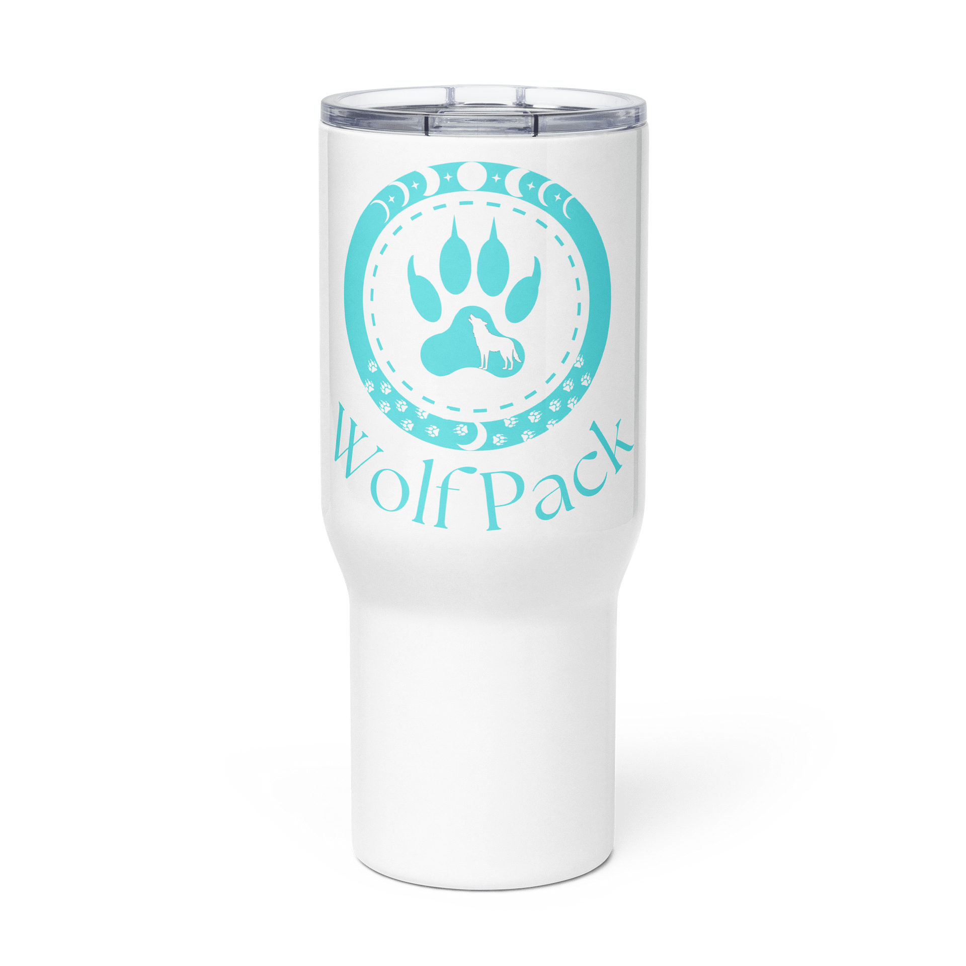 Teal Wolfpack Travel Mug product image (1)