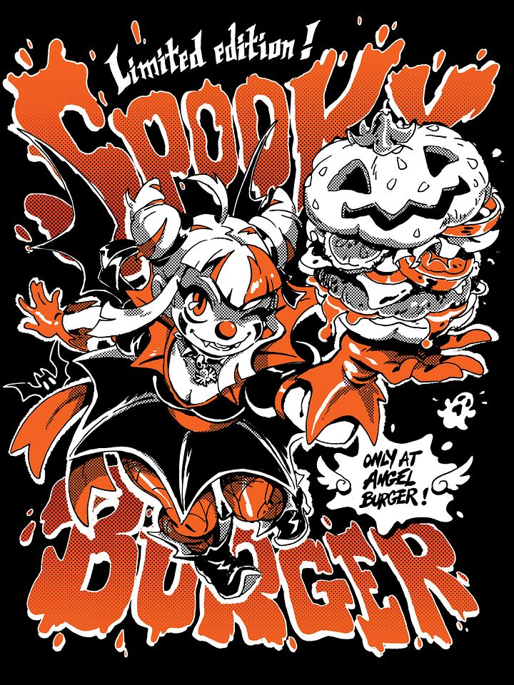 Limited Edition SPOOKY BURGER Tee product image (2)