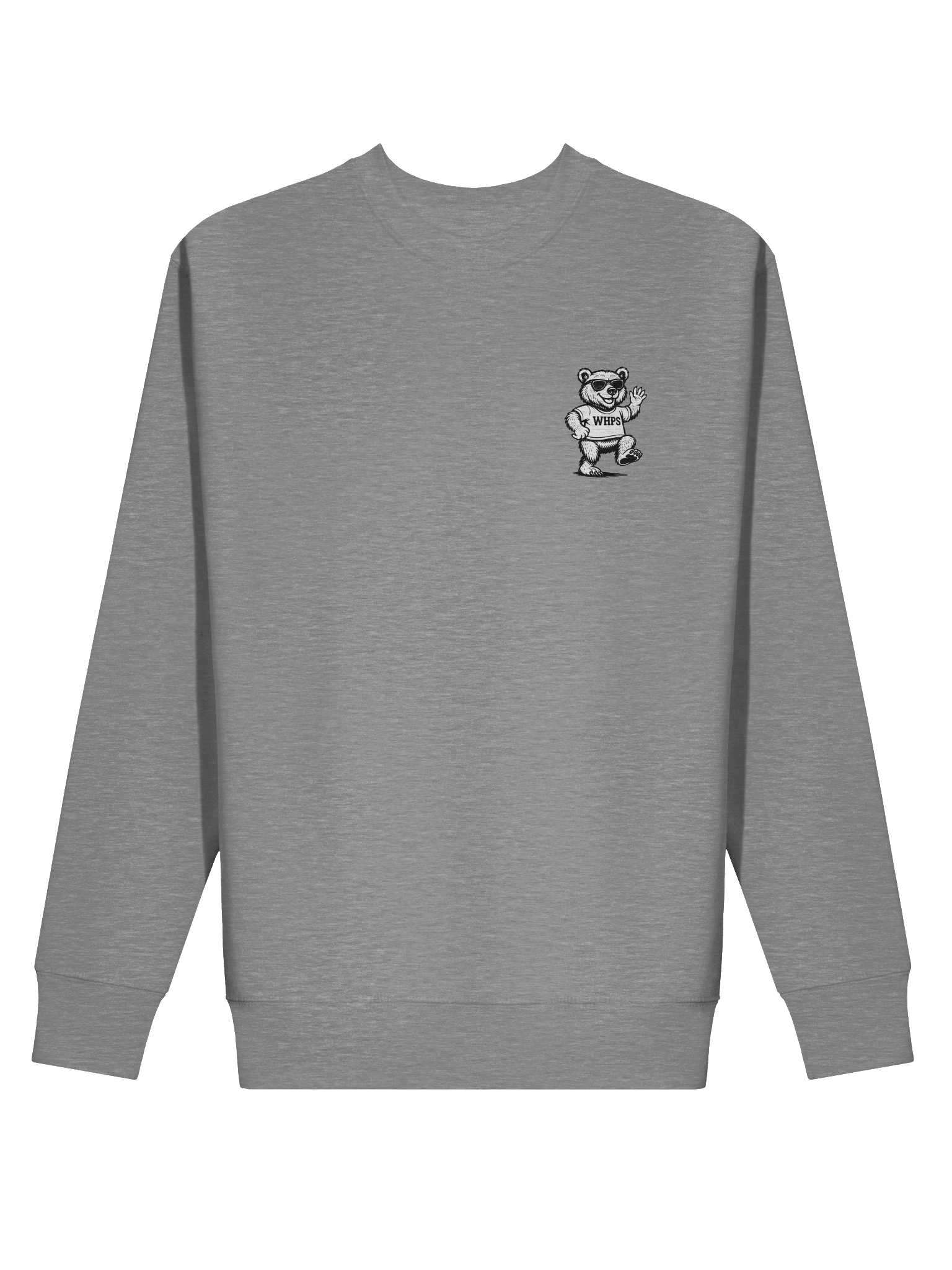 Adult Waving Bear Crewneck Sweatshirt product image (9)