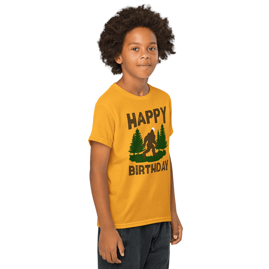 Happy Birthday (Bigfoot) T-Shirt For Kids product image (22)