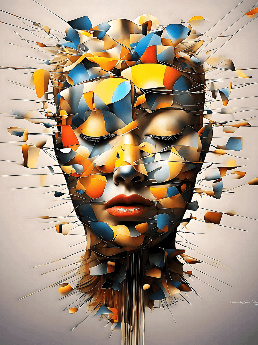 Understanding Women | Abstract Approach | Canvas Artistic Painting product image (1)
