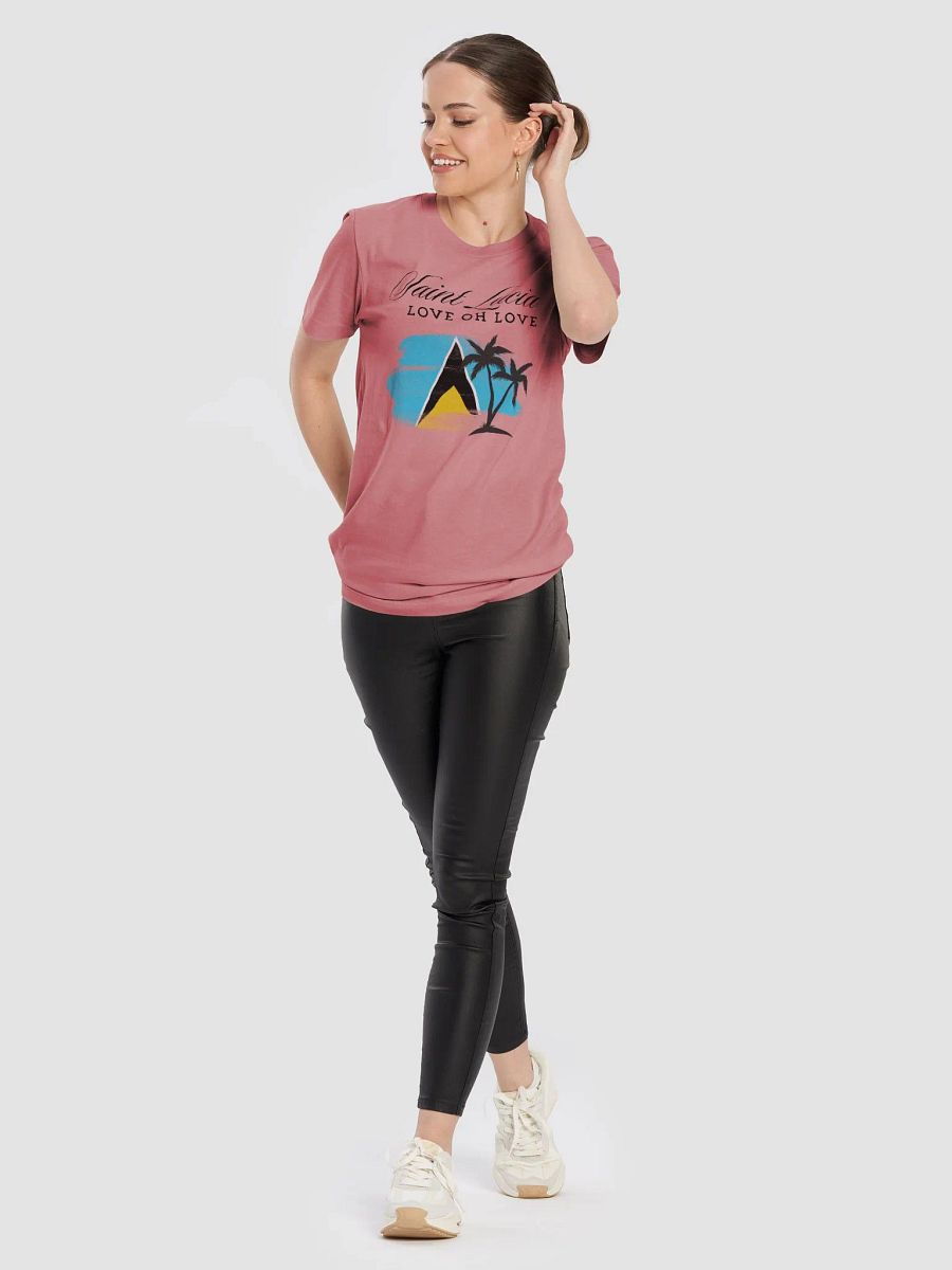 Saint Lucia Love T-Shirt product image (60)