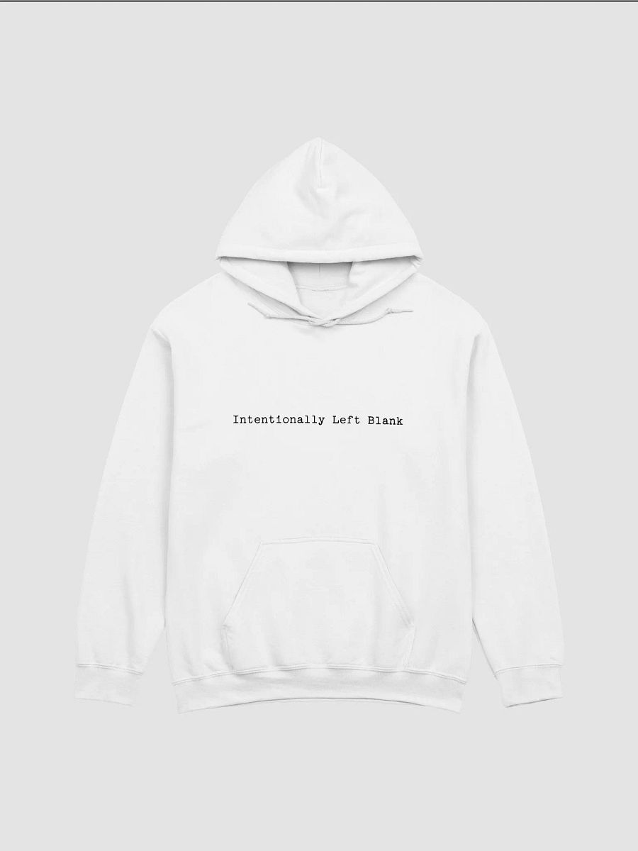 Intentionally Left Blank Printed Classic Pullover Hoodie product image (3)