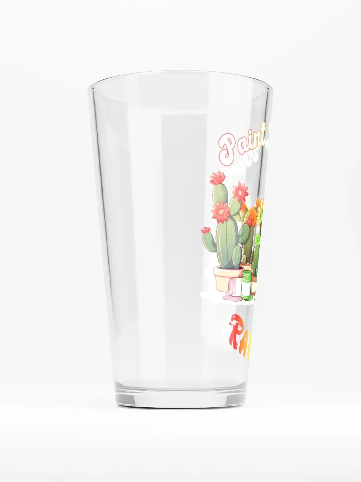 Rainbow Kitten Artist Pint Glass product image (2)