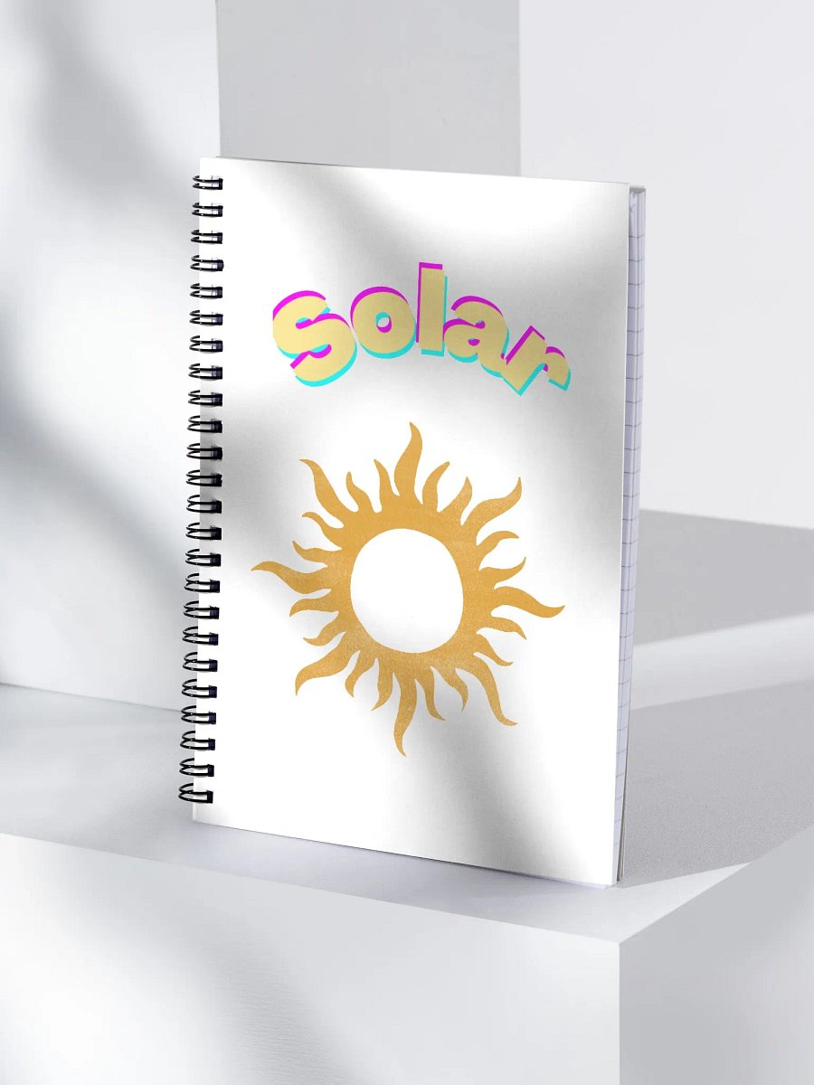 Solar Notepad Summer '23 collection product image (3)