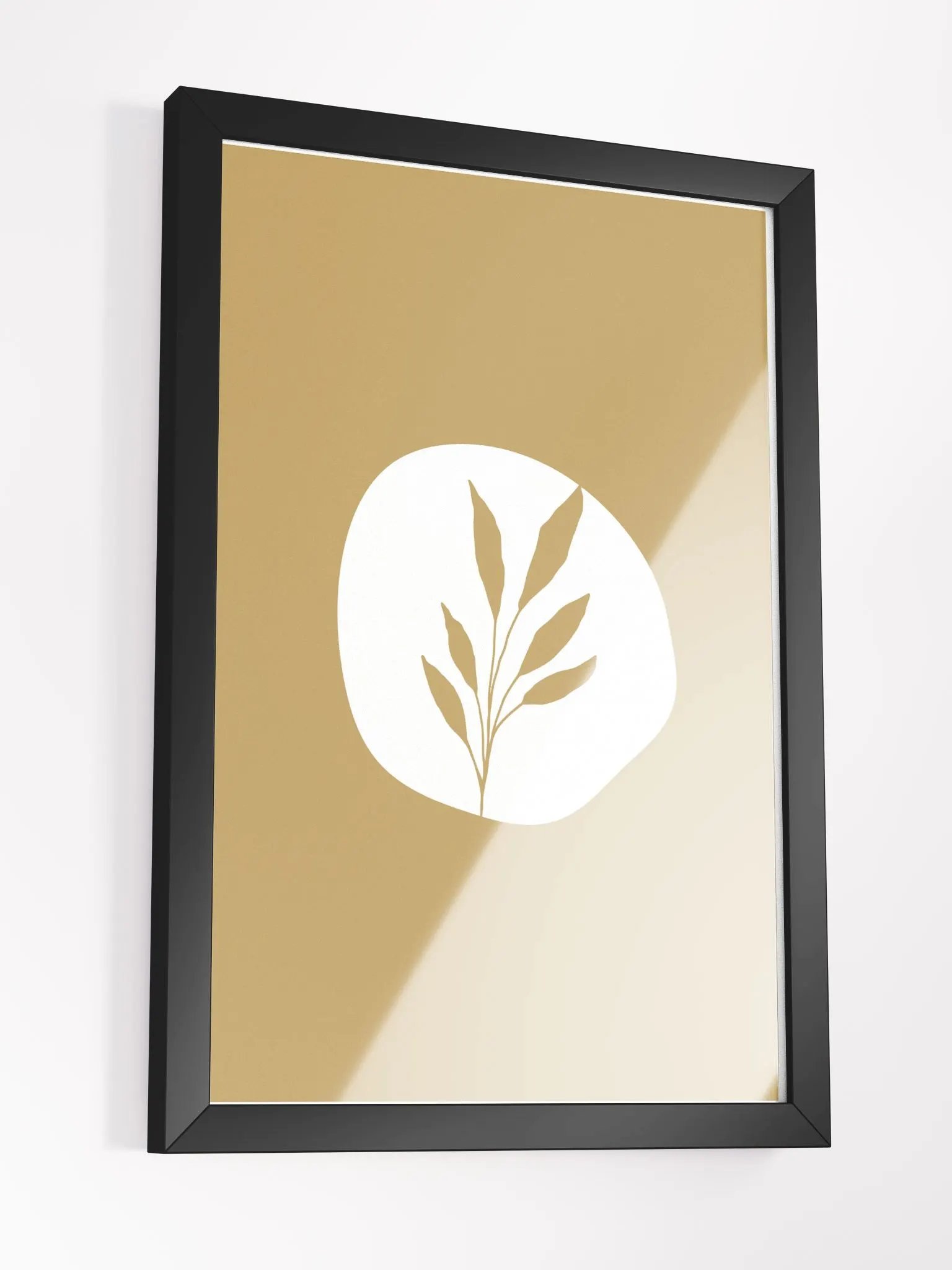 Eco-Friendly Framed Leaf Art Poster product image (15)