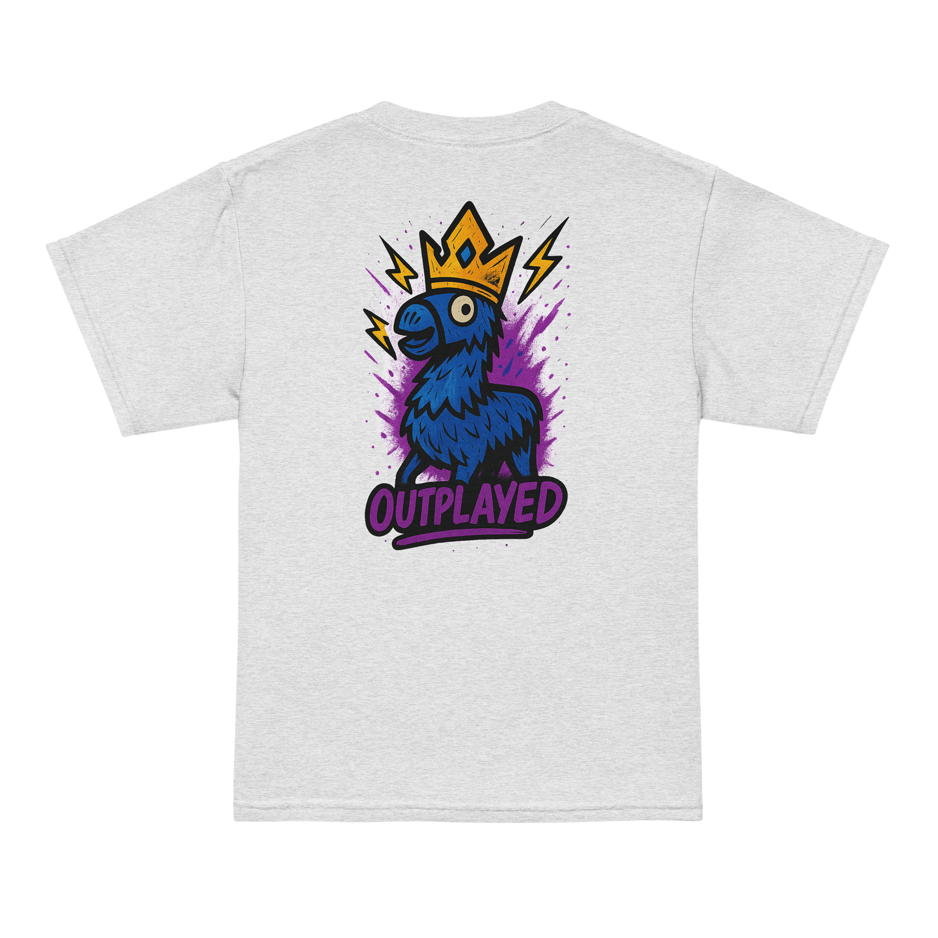Outplayed Youth Sports Tee – Crown Up, Play On product image (53)
