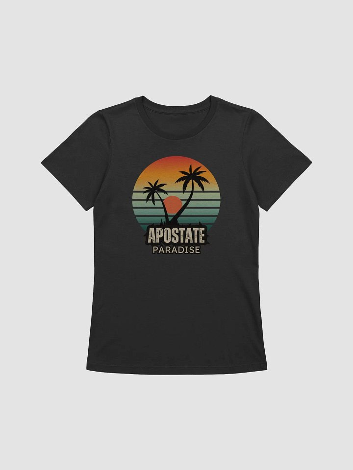 Apostate Paradise Woman's Tee - Sunset product image (1)