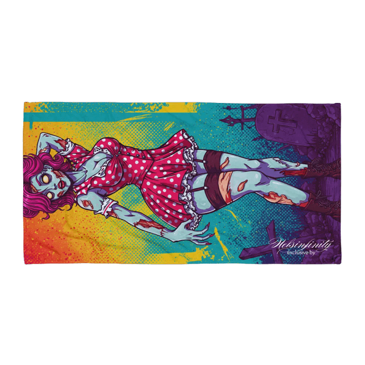 V2 Zombie Pinup Sublimated Towel product image (1)