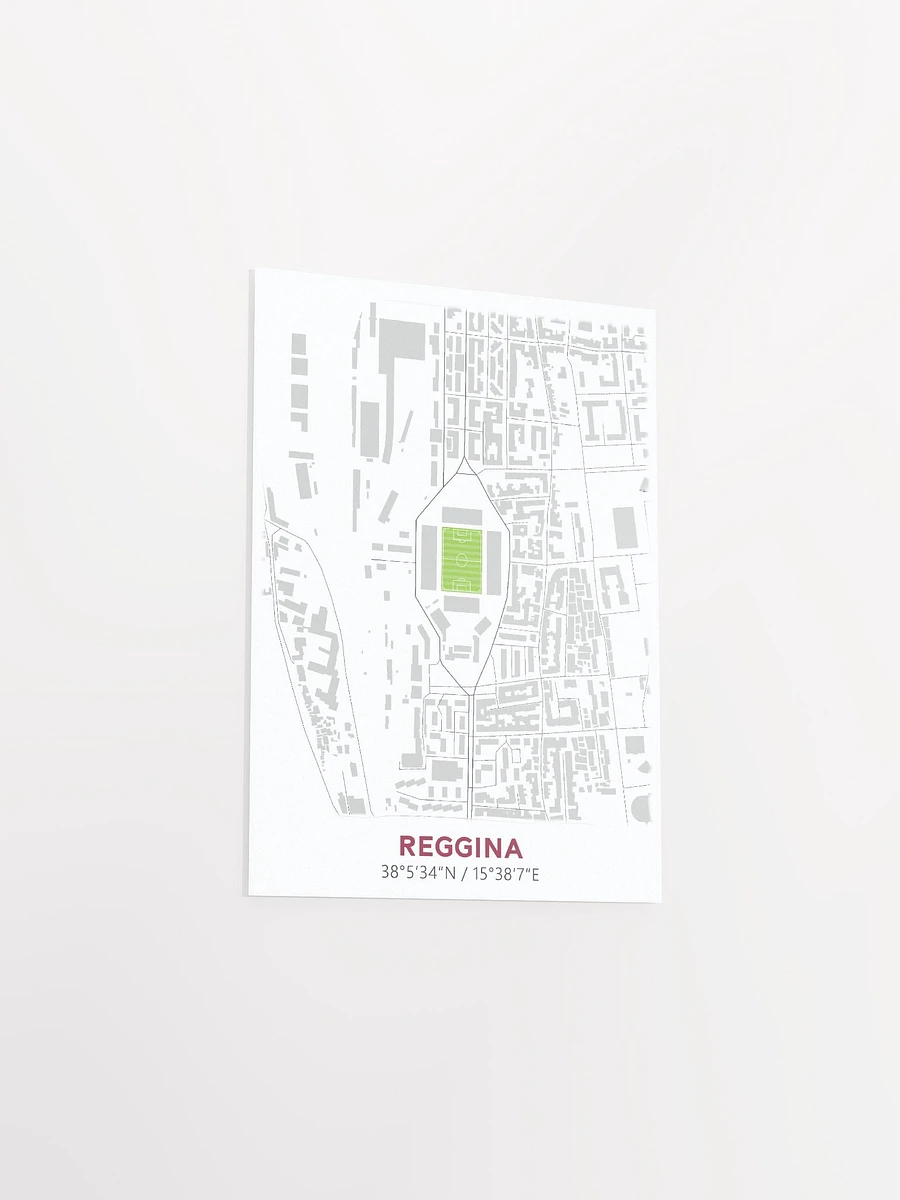 Reggina Stadium Map Design Poster product image (3)