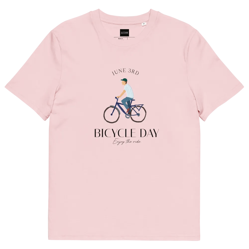 'June 3rd Bicycle Day Organic Cotton Tee product image (6)