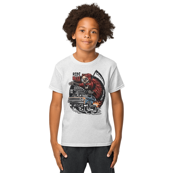 Kids T-Shirt Grim Reaper Graphic product image (1)