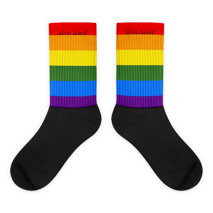 Vibrant Vibes Sublimated Socks product image (1)
