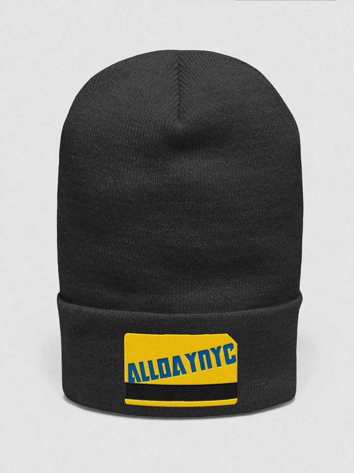 ALLDAYNYC Metro Card Beanie product image (1)