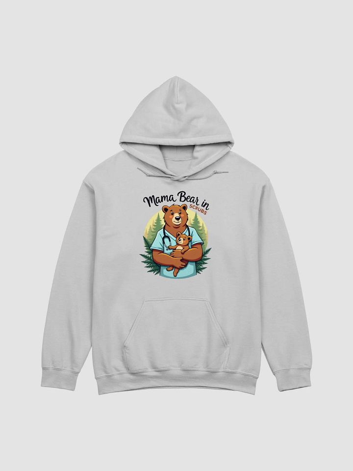 Mama Bear in Scrubs Classic Hoodie product image (9)