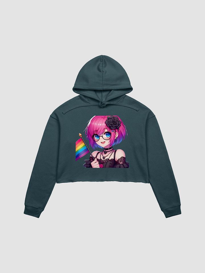 BellaRose Pride Flag Crop hoodie product image (1)