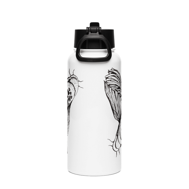 Koi Fish - Stainless Steel Water Bottle with a Straw Lid product image (2)