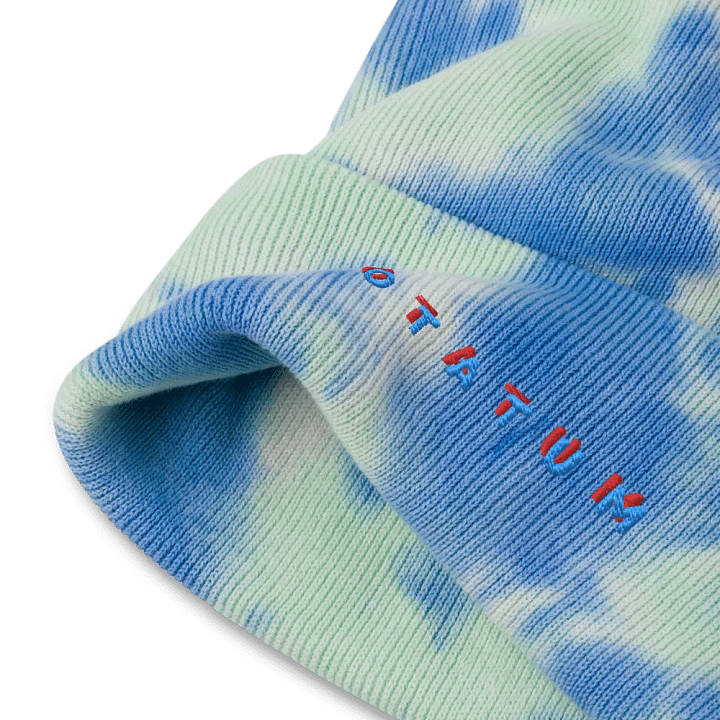 POTATUM 3D tie-dye beanie product image (8)