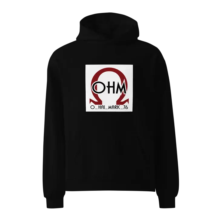 OHM Hoodie White BG product image (1)